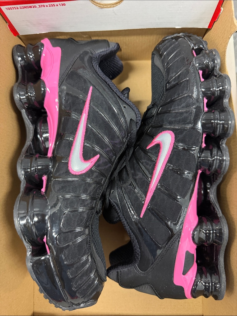 Nike Shox TL black metallic/Argent